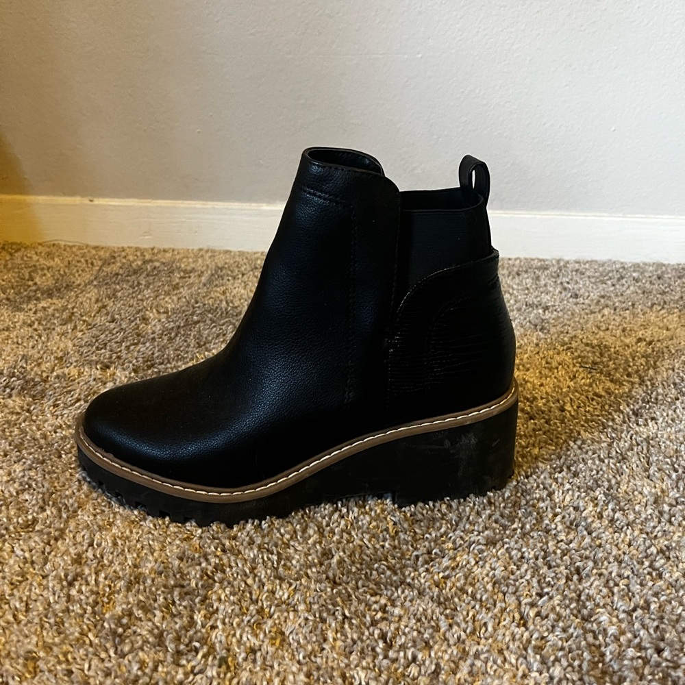 DV by Dolce Vita Black Chelsea Ankle Boots